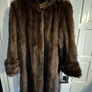 Luxurious Brown Fur Coat